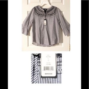 Coco Colette Bell Sleeve Top Sz Medium